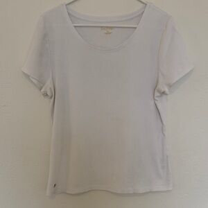 Lilly Pulitzer Soft White Short Sleeve Tee